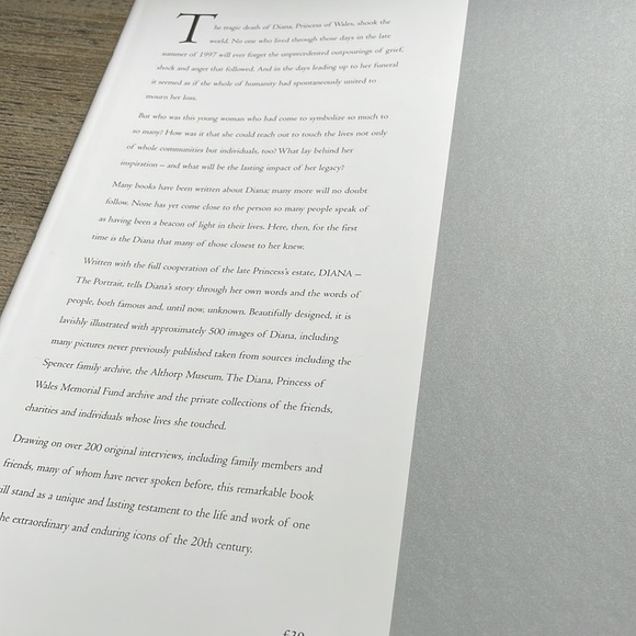 Diana The Portrait Princess of Whales Royal Family Nelson Mandela Forward - Picture 8 of 8